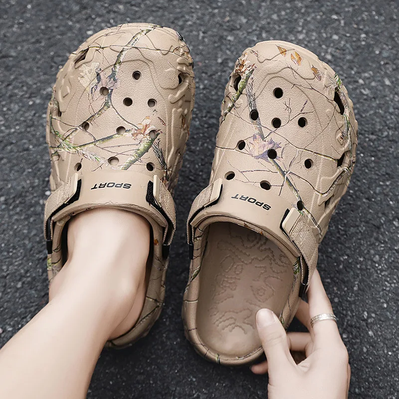 Summer Women's and Men's Clogs - Men'S Shoes With Velcro recension och pris