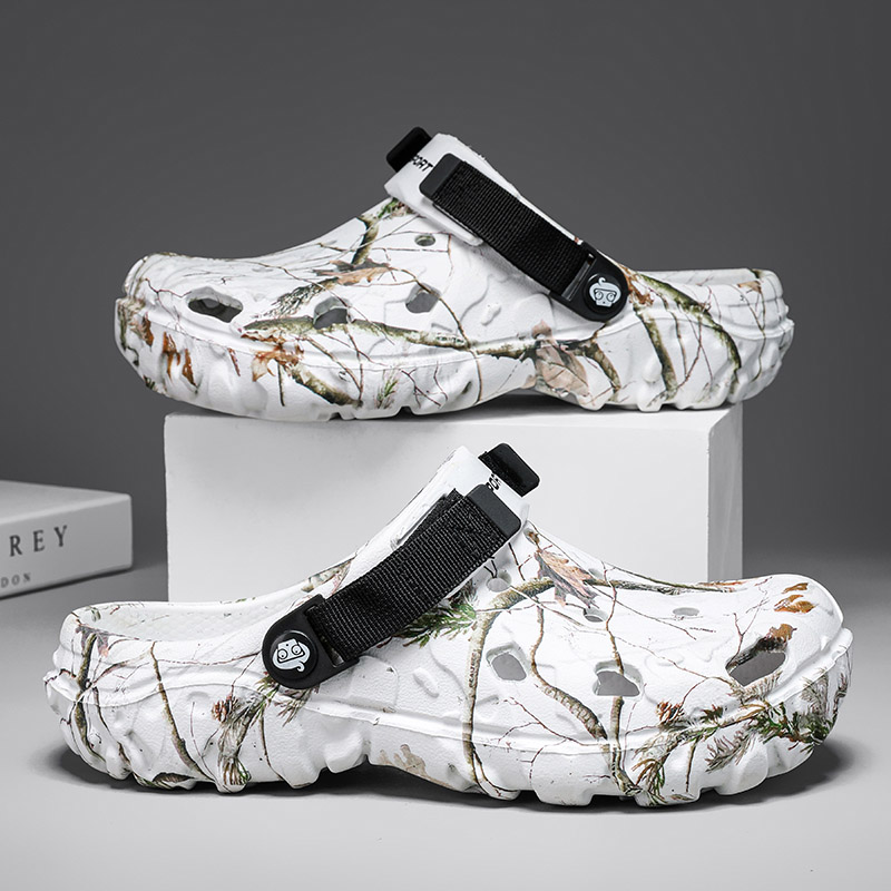 Summer Women's and Men's Clogs - Men'S Shoes With Velcro recension och pris
