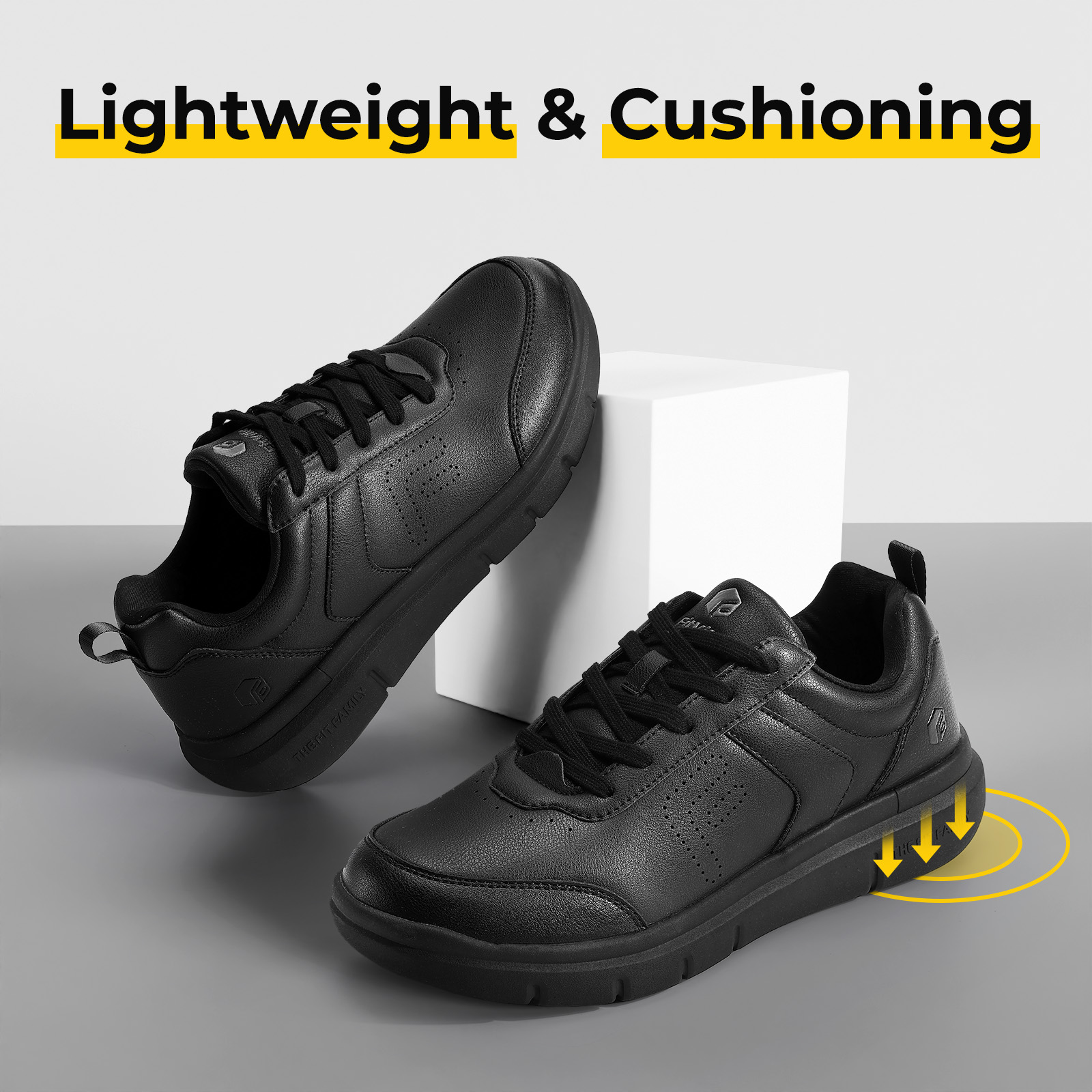 FitVille Men's Casual Leather  - Men'S Shoes For Wide Feet recension och pris
