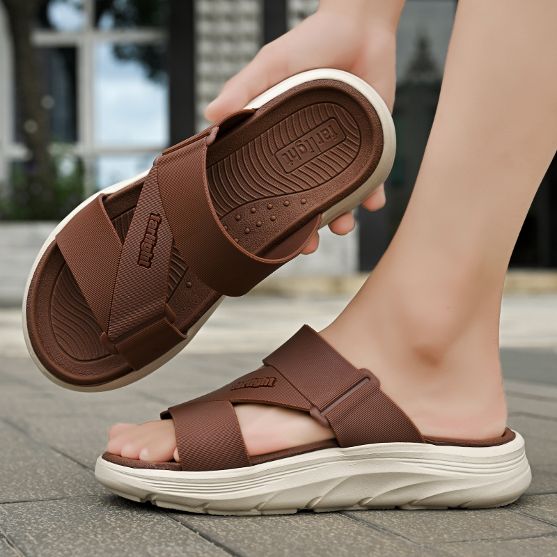 Summer New Men's Sandals Outdo - Men'S Shoes Comfortable Walking recension och pris