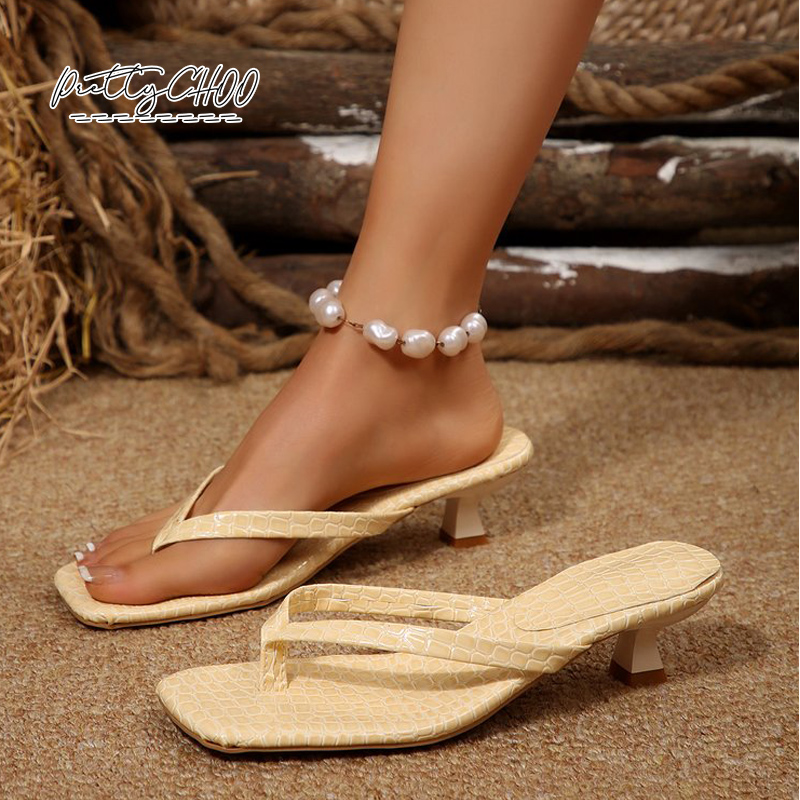 Crocodile Print Kitten Heel Fl - Men Shoes Casual recension och pris